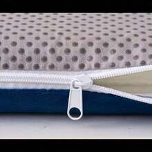 1 Gối tựa lưng công thái học 4D dày 4cm - Gối tựa lưng công thái học siêu mềm, Đệm ghế văn phòng thoáng khí & Ghế ô tô dùng tại nhà/văn phòng, Đệm ghế ngồi bằng mút hoạt tính, Vỏ bọc Polyester bền, Thoải mái khi ngồi tại nhà, Thiết kế đường viền, Mút mật độ cao, Chuyên nghiệp cho công việc văn phòng - Nhiều màu - Xem 10