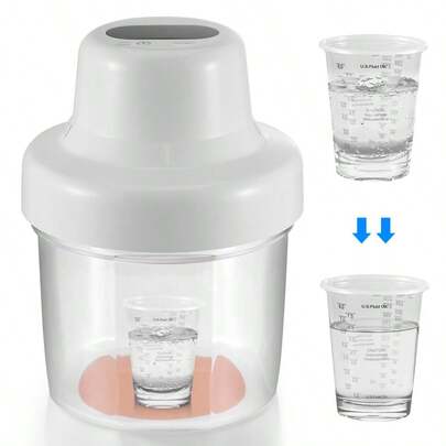 Resin Bubble Remover – >95kPa Vacuum Chamber With Timer Display | 5-10 Min Fast Defoaming For Epoxy/UV Resin, Silicone Molds, DIY Crafts, Jewelry Making