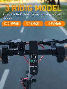 Mankeel 350W Electric Scooter - A Top Speed Of 19 MPH And A Range Of 22 Miles With Dual Brakes And Solid Tyres, Foldable E-Scooter Is Perfect For City Commuting, Couples' Rides, Outdoor Trips, Birthday Gifts And Holiday Presents. - 查看 4