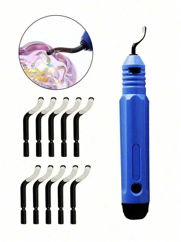 1 Pc/Set Professional Defective Resin Finished Product Removal Tools With Cleaning Blades For Removing And Removing Aluminum Alloy And Plastic Waste Edges