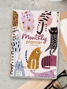 BUBU 2026-2027 Academic Year Weekly & Monthly Planner, January 2026 - December 2027, 5.7" X 8.1", Soft Cover, Spiral Bound, School & Office Supplies, Back To School - Multicolor - View 5