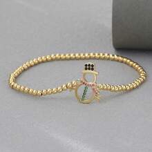 1pc Christmas Necklace, Winter Snowflake Santa Claus Tree Bell Pendant Fashionable Choker Necklace, Multifunctional Accessory - Cute Holiday Jewelry Gift For Women, Wearable Year-Round, Holiday Decor, Pendant, Collectible Accessory