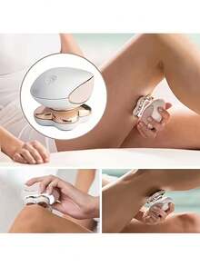 Rotary Electric Shaver And Hair Clipper - USB Rechargeable Full Body Shaver For Women, Face, Chest, Armpits, Bikini, Legs, Arms - Wet/Dry Use, Travel-Friendly Design, Hair Removal Tool, Elegant Trimming Tool, Durable Construction