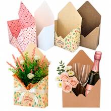 Large Envelope Letter Gift Box. Souvenir With Flowers, Soaps, Cosmetics, Etc. - Nhiều màu - Xem 2