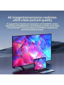 PHILIPS Converter SWR1650D/93 TypeC To HDMI Mobile Phone Computer TV 4K Screen Conversion Cable USB-C Laptop IPad Android Tablet External Display Projector HD Data Projection Cable - Space Gray - View 4