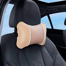 1 pezzo Cuscino in rete di seta ventilata per poggiatesta auto