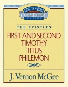 Pre-Owned Thru The Bible Vol. 50: The Epistles (1 And 2 Timothy/Titus/Philemon): 50 (Paperback) By J Vernon McGee - Single Book - View 1