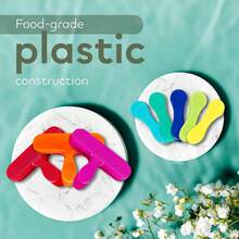 8 pièces/11 pièces Pince de sac arc-en-ciel, pince de scellement de collation, pince de rangement de cuisine, parfait pour le rangement et l'organisation de la cuisine