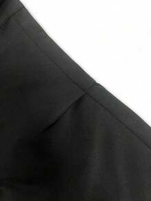 1 条男童时尚宽松休闲多口袋工装裤，适合日常穿着 - 黑色 - 查看 4