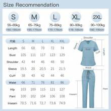 Scrub Sets - White - View 2