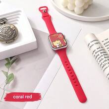 纤细腰身蝴蝶扣硅胶表带，兼容 Apple，适合手表运动臂带 38 毫米 40 毫米 41 毫米 42 毫米 44 毫米 45 毫米 49 毫米 46 毫米，适合手表 Uhr Serie11 10 9 Ultra 8 7 6 5 4 3 2 1 SE 女士硅胶臂带