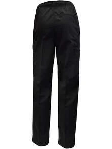 Classic 6 Pocket Chef Cargo Pants With Multi-Pack Quantities, Natural Style - 黑色3件裝 - 查看 3