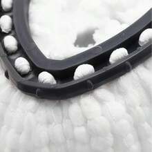 Mop Replace Head, 3 Pack Spin Mop Replacement Head Easywring 1-Tank System, Easy Cleaning, Microfiber, Machine Washable - 白色 - 查看 3