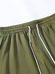 Men Shirt Co-Ords - Green - View 4