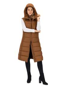 SAKERS OUTDOOR CLOTHING Women Coats - Camel - View 3