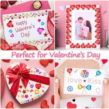 Gem Stickers, 936PCS Rhinestones Crafts, Back To School Teacher Reward Stickers Class, Self Adhesive Gems Crafts, Jewel Bling Sticker, Face Gems Makeup, Sticker Dance Teacher - 彩色寶石 - 查看 6