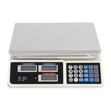40kg Commercial Digital Pricing Scale With LCD Display - White - View 11