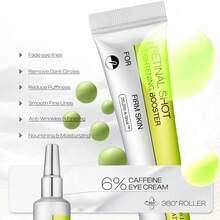 Under Eye Cream For Dark Circles And Puffiness, Eye Serum With Caffeine, Retinol, Peptides & Hyaluronic Acid.