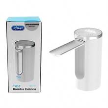 Dispensador de Água Automático com Bomba Elétrica Recarregável via USB Compatível com Garrafões de 5L a 20L Ideal para Casa Escritório e Eventos Muito Prática