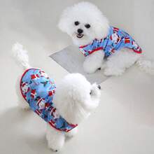 Pet Christmas Style Vest, Sleeveless Celebration Vest For Small Dogs And Cats, Spring/Summer