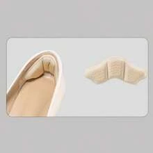 Heel Grips Shoe Inserts, Anti-Slip Heel Cushions For Loose Shoes, Prevent Friction, Adjust Shoe Size For Women - Black - View 10