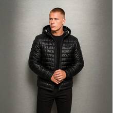 Bobojaco Men's Puffer Winter Cold Outlet - màu đen - Xem 4