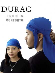 Fairsoft Dureg Touca Para Waves Durag Masculino Texturizado Proteção Uv Fairsoft