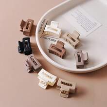 5/10/20/30pcs Small Versatile Fashion Hair Clip For Women; Mini Hairpin For Bangs; Simple Hair Clip For Messy Hair; Vintage Hair Clip For The Top Of The Head; Suitable For Commuting To Work, Going Out, Traveling, Gatherings, And Dining; Can Be Used With Facial Cleansing, Makeup, And Masks; Pair With Clothes; Wear With Hair Accessories. Fall Winter Claw Clip For Vacation Outfits Woman Elegant Hair Clutch - Multicolor - View 4