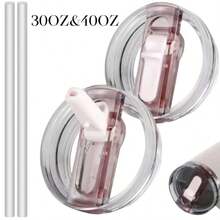 Nắp đậy ống hút lật có thể tháo rời cho cốc 30/40 Oz, phụ kiện nắp chống rò rỉ cho cốc , phụ kiện tương thích với nắp cốc - Nhiều màu - Xem 1