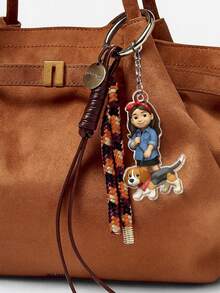 Customized 2D Style Art Character, Render 2D Based On Uploaded Photo, Personalized Keychain Gift For Family And Friends, Holiday Calendar - As Shown - View 12