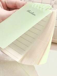 1-20pcs Customized Loose-Leaf Macaron Notebook, Office & Study Supplies, 80 Pages. Compact & Portable, Suitable For Classroom Notes, Recording Client Needs, Schedule Planning And Life Organization.