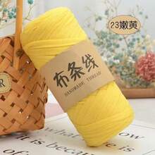 YYzzCaithe 1 pezzo Filato Premium T-Shirt - 200g/Pezzo Filato Elastico Ad Alta Elasticità, Filato Tessile Elastico Ad Alta Elasticità, Filato Di Corda Elastico Ad Alta Elasticità, Filato, Filato Per Uncinetto, Filato Tessile Elastico Premium Ad Alta Elasticità, Per Borse Fatte A Mano, Cestini, Tappeti, Scarpe, Decorazioni Per La Casa E Artigianato Fai Da Te, Disponibile In Più Colori