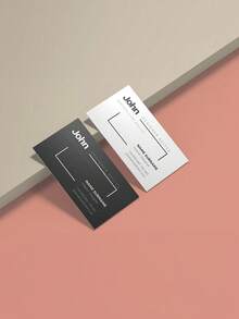 200 piezas, 9*5,4 cm. Tarjetas de visita personalizadas de doble cara, de papel resistente al agua con superficie brillante, adecuadas para el estilo social y de oficina | Patrón o mensaje personalizable | Diseño moderno | Herramienta de marketing personalizada | Tarjetas de visita gráficas personalizadas