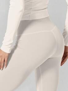 Soyun 女士秋冬瑜伽上衣和喇叭裤，休闲家居服和健身日常服