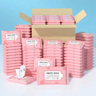 40片/30片/10片（40片=40片，30片=30片，10片=10片，不是1包，订购前请阅读规格）便携式湿巾，用于鞋履清洁、厨房清洁、污渍清洁，适用于日常家居清洁、户外旅行配件、万圣节/圣诞节礼物