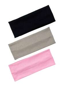 1/4 piezas Set de diademas de tela de moda multicolor para mujeres, uso versátil diario, accesorios de pelo rosa, turbante, diadema, banda para el sudor, accesorios de pelo para la escuela, la universidad, el otoño, el invierno, vacaciones, atuendos elegantes, bufandas, bandanas suaves, atuendos de verano, festivales, fiestas - Multicolor - Ver 9