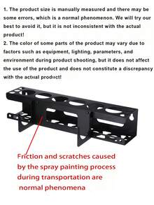 Soporte para pistola de calafateo - Base horizontal organizador de sellador con estantes prácticos, montado en la pared para el garaje y el espacio de trabajo