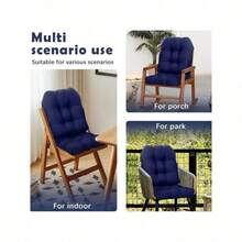 1pc Chair Cushions Waterproof U-Shaped Outdoor Tufted Seat Cushions For Patio Living Room Office Garden Courtyard