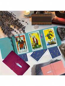 这款天鹅绒塔罗牌收纳袋配有水晶吊坠,采用双面可折叠设计,抽绳封口,柔软的布料保护套,便携式卡包,适合存放塔罗牌和小物件。这款塔罗牌收纳袋采用保护性布料,可有效保护卡片和物品,是节日必备佳品,充满神秘美感,经久耐用,也是存放珠宝的理想之选,更是灵性探索者的完美伴侣。 - 彩色 - 查看 5