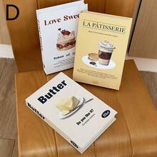 3 Peças Livros Decorativos Falsos Dobráveis, Livros Decorativos Minimalistas para Casa, Escritório, Showroom