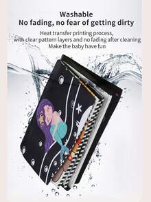 Libro de tela de calendario para bebé, diseño de patrón de doble cara + práctica de levantar, espejo divertido incorporado interactivo, lectura compartida entre padres e hijos Libro de tela 3D, colgante para cama/coche/cochecito, juguete calmante para bebés de 0 a 12 meses, regalo de Navidad/Halloween/cumpleaños