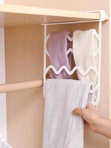 1/3/5 件衣柜隔板，衣柜整理隔断板，多用途衣物分隔架 - 彩色 - 查看 9