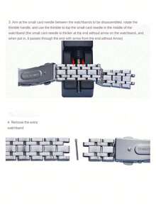 Plastic Strap Remover, Mini Watch Band Adjustment Tool For Cross-Border, Watch Strap & Chain Length Adjuster