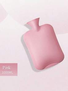 2pcs Set: Durable PVC Hot Water Bottle Bag + 1pc Cloth Bag - Anti-Burst, Anti-Slip Design With Cute Stripe Pattern, Suitable For Outdoor Use In Winter To Keep Hands & Feet Warm