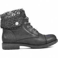 Women's Hiking Style Boots - 2025 - Black Multi/Fabric - View 4