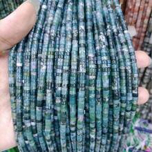 4x2mm Natural Gemstone Howlite Agate Quartz Jasper Cylinder Tube Beads Handmade DIY Women Bracelet Necklace Loose Spacer Beads For Jewelry Making DIY Accessories - Multicolor - View 19