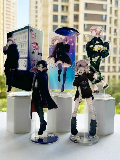 动漫夜之歌亚克力立牌七草奈がそばらがそばCosplay人偶桌面装饰摆件