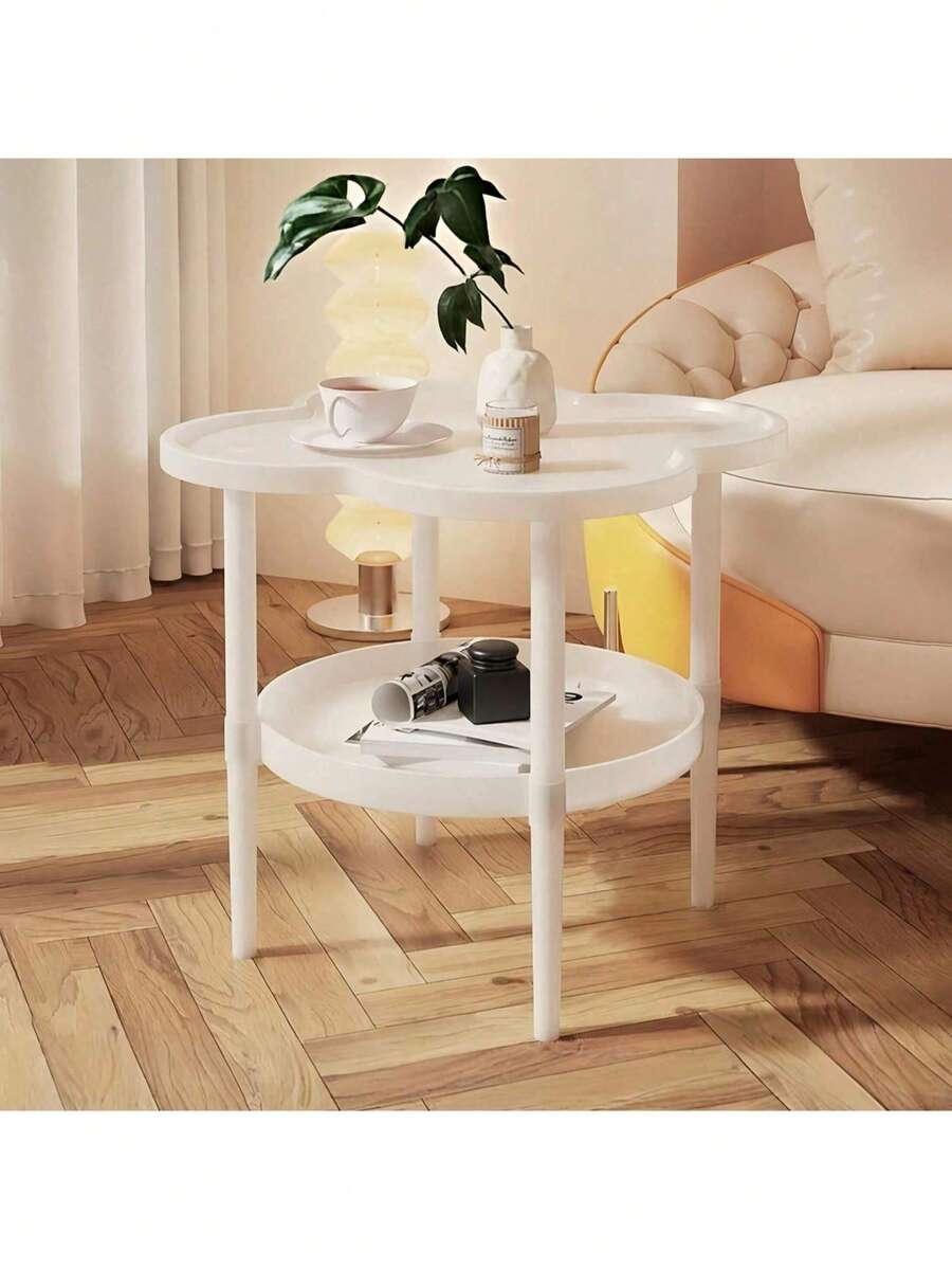 Modern Simple Cloud Coffee Table, E1 Grade , More Space For Living Room Or Bedroom, Dual Use Furniture