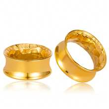 قطعتان من أقراط الأذن من الفولاذ المقاوم للصدأ 316L بتصميم رجعي، أقراط ثقب الأذن، مناسبة للجنسين، طراز هيب هوب وبانك جديد