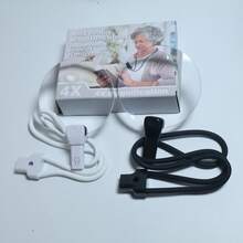 4X Magnifying Glass With 5in Diameter Magnifying Lens, Hands-Free Magnifying Glass For Reading, Adjustable Magnifier With Stand Neckwear For Seniors Low Vision When Sewing, Crafting, Cross Stitch, Inspection, Repair,For School Supplies,Back To School